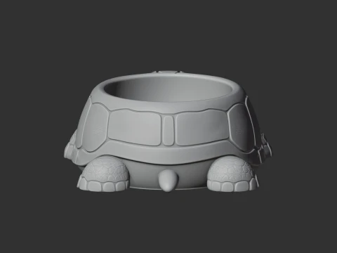 Tortoise Bowl 3D Model
