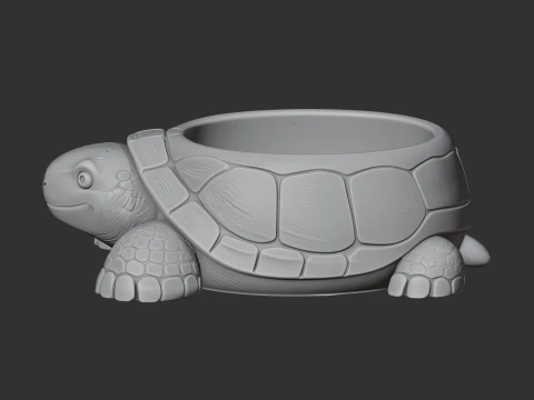 Tortoise Bowl 3D Model