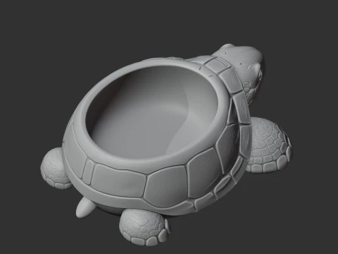 Tortoise Bowl 3D Model