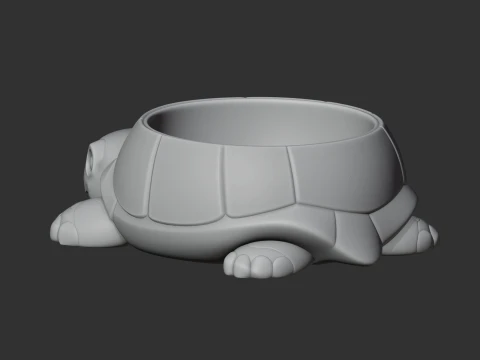 Turtle Bowl 3D Model
