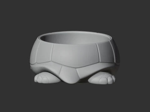 Turtle Bowl 3D Model