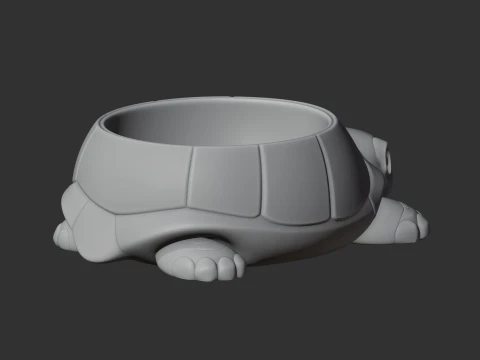 Turtle Bowl 3D Model