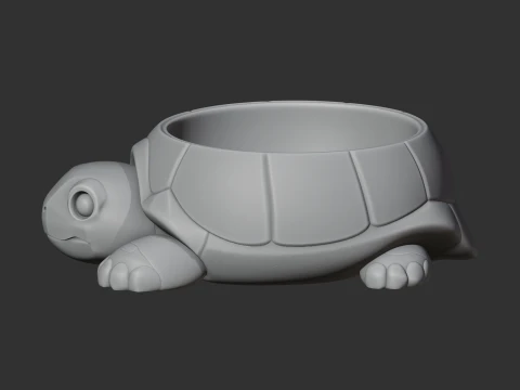 Turtle Bowl 3D Model