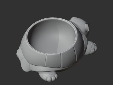 Turtle Bowl 3D Model