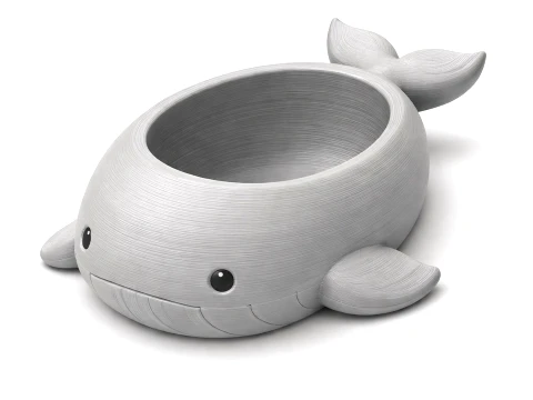 Whale Bowl 3D Model