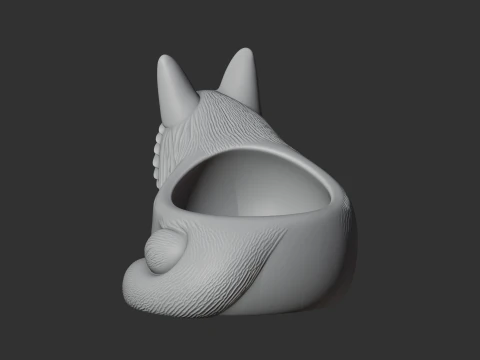 Wolf Bowl 3D Model