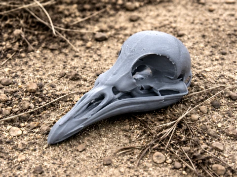 Череп Альберта 3D Модель