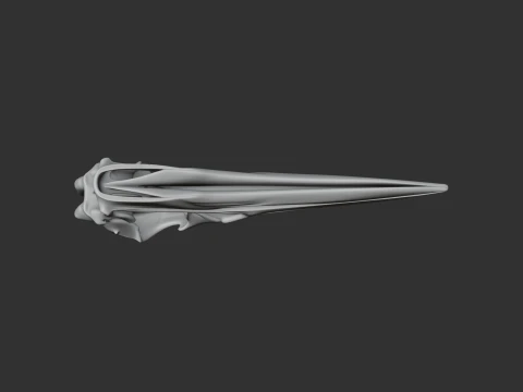 American Bittern Skull 3D Model