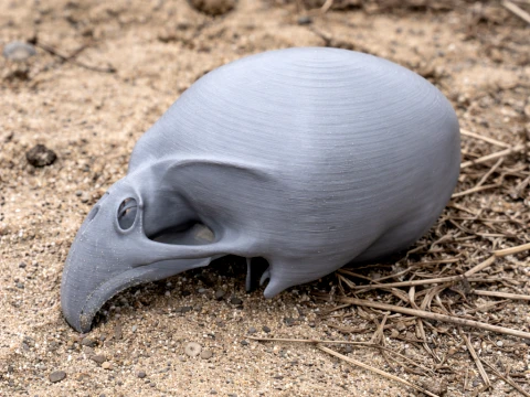 Birkenia-Sch&auml;del 3D Modell