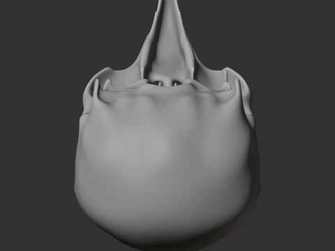 Birkenia Skull 3D Model