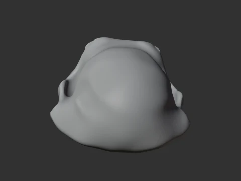 Australopithecus-Sch&auml;del 3D Modell