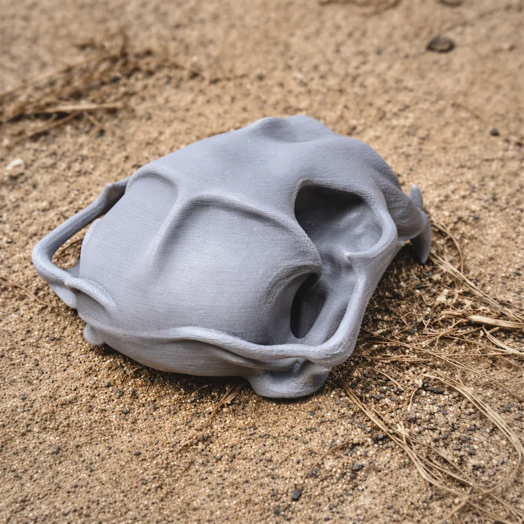 Cougar Skull 3D Model .c4d .max .obj .3ds .fbx .stl .blend