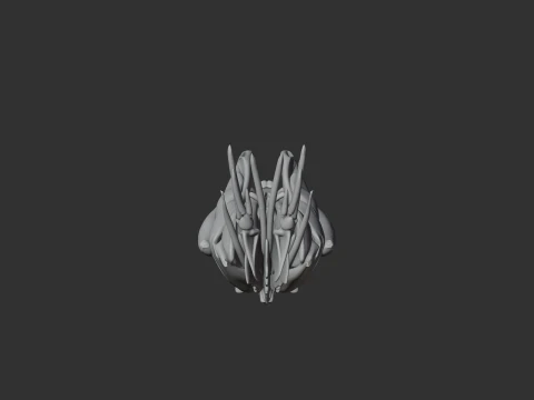 Eastern Brown Snake Skull 3D Model