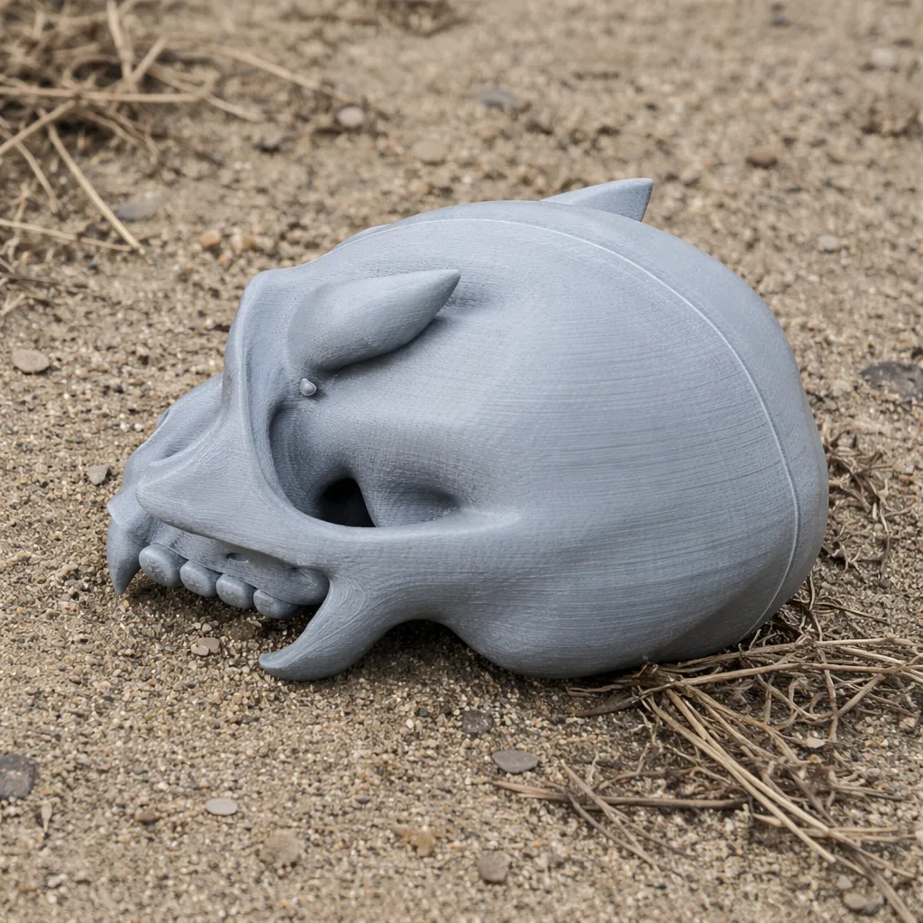 Eomellivora Skull 3D Model .c4d .max .obj .3ds .fbx .stl .blend