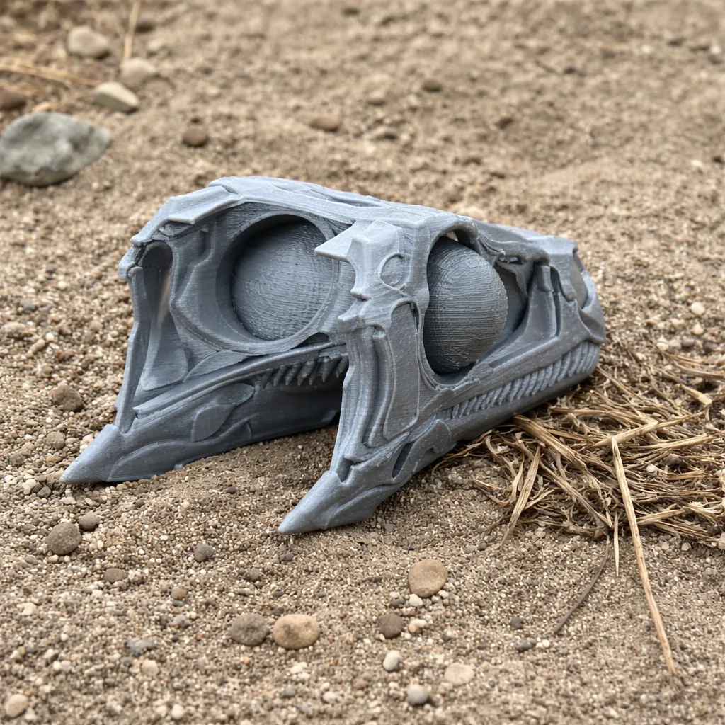 Eoraptor early synapsid Skull 3D Model .c4d .max .obj .3ds .fbx .stl .blend