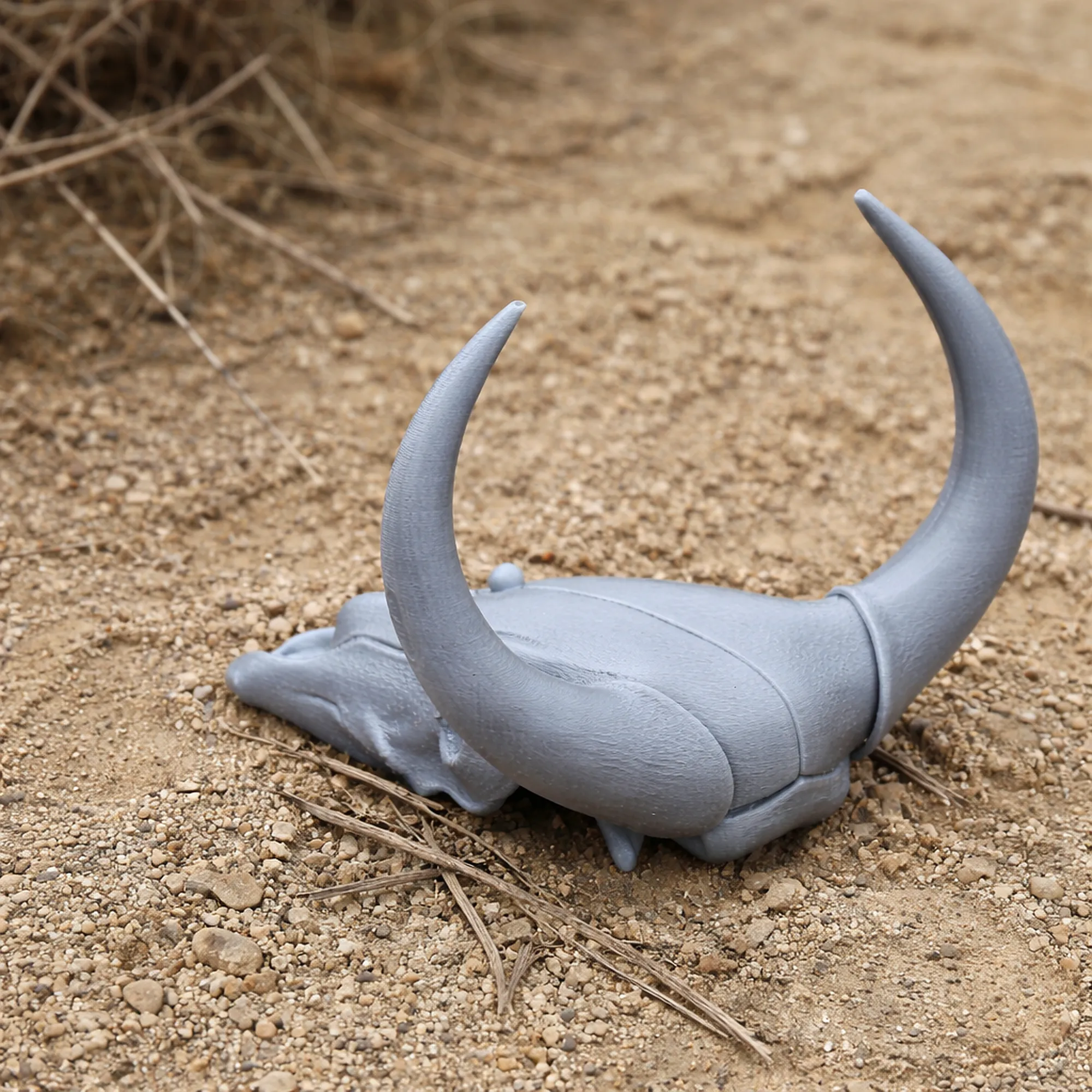 Banteng Skull 3D Model .c4d .max .obj .3ds .fbx .stl .blend 