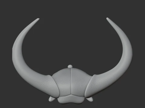 Banteng Skull 3D Model
