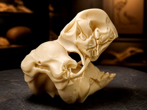Cr&acirc;ne de Bullockornis planei Modèle 3D