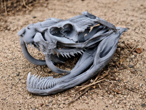 Bushmaster Skull 3D Model