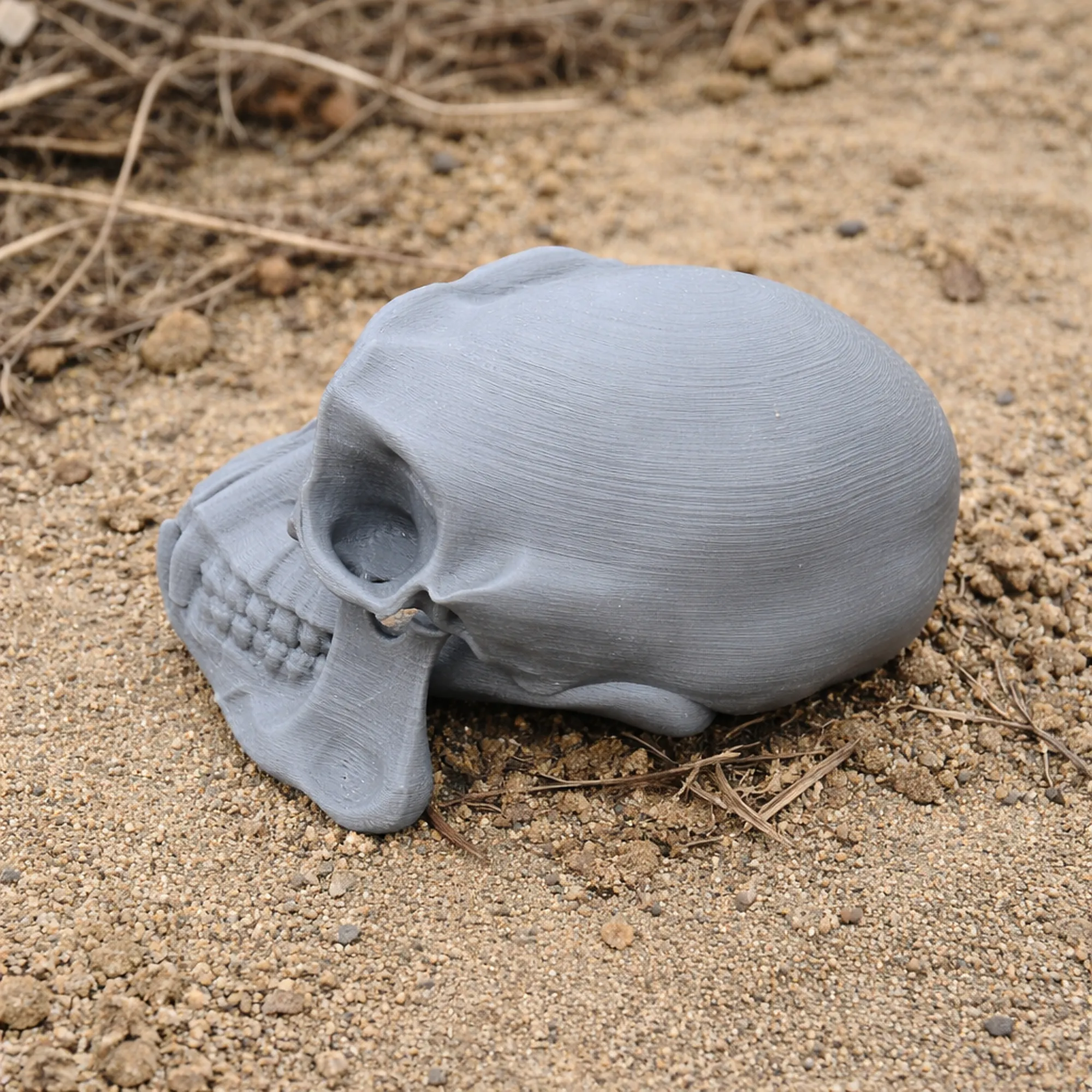 Chimpanzee Skull 3D Model .c4d .max .obj .3ds .fbx .stl .blend 