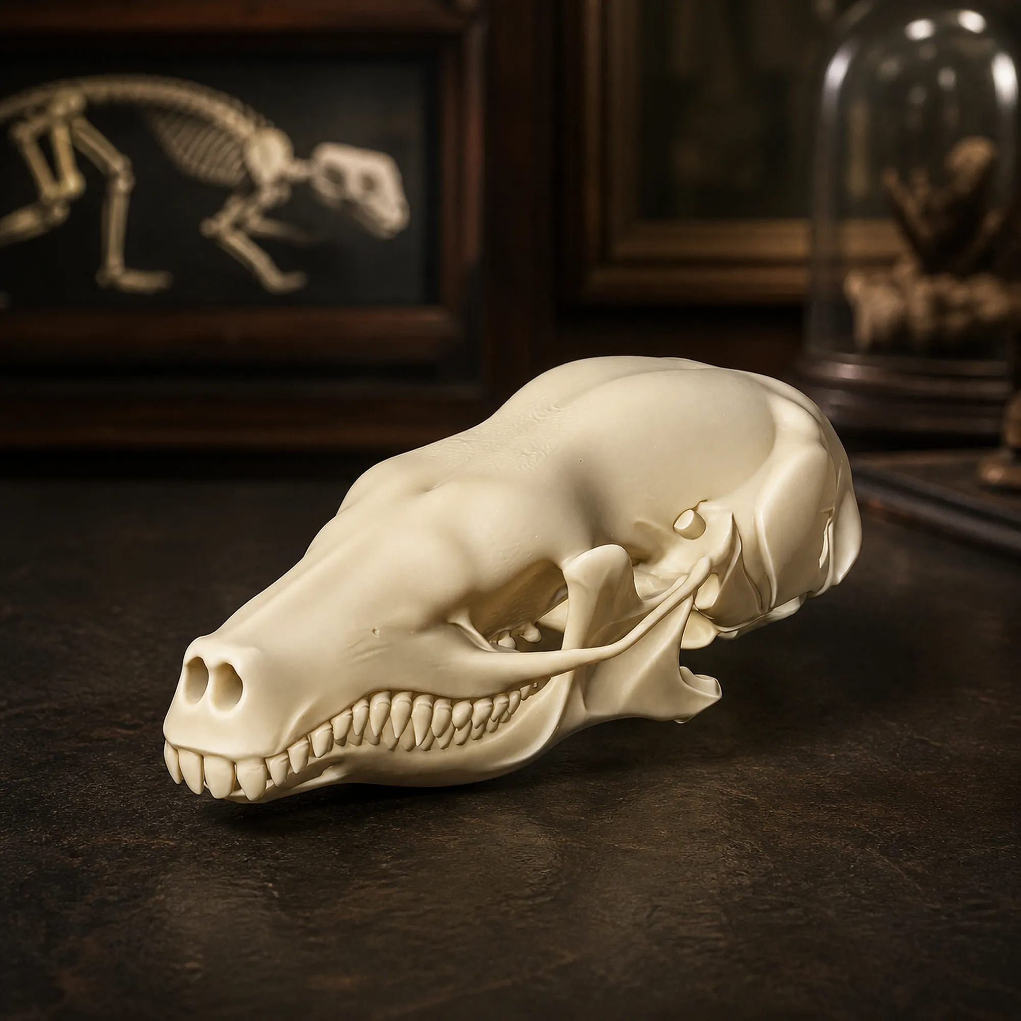 Coast Mole Skull 3D Model .c4d .max .obj .3ds .fbx .stl .blend 