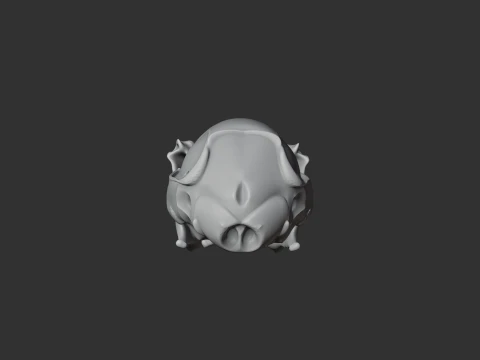 Common Shrew Skull 3D Model