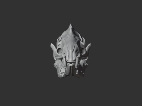 Common Tenrec Skull 3D Model