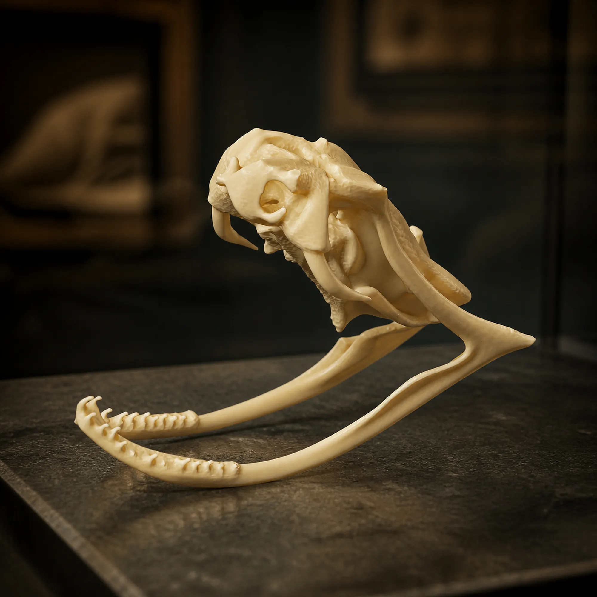 Copperhead Skull 3D Model .c4d .max .obj .3ds .fbx .stl .blend 