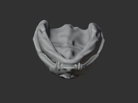 Diadectes Skull 3D Model