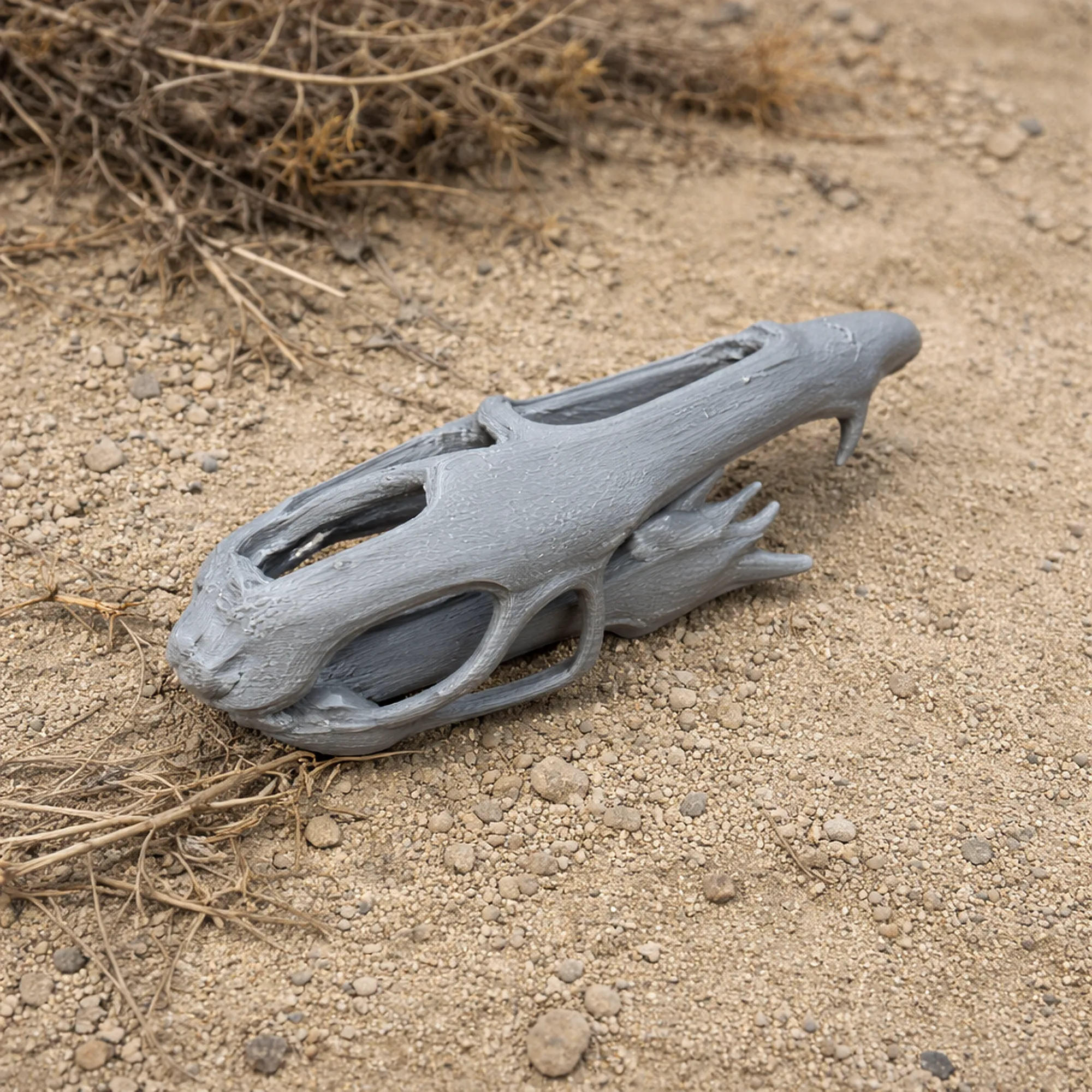 Dimorphodon Skull 3D Model .c4d .max .obj .3ds .fbx .stl .blend 