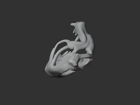Dimorphodon Skull 3D Model
