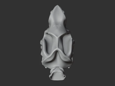 Diprotodon Skull 3D Model