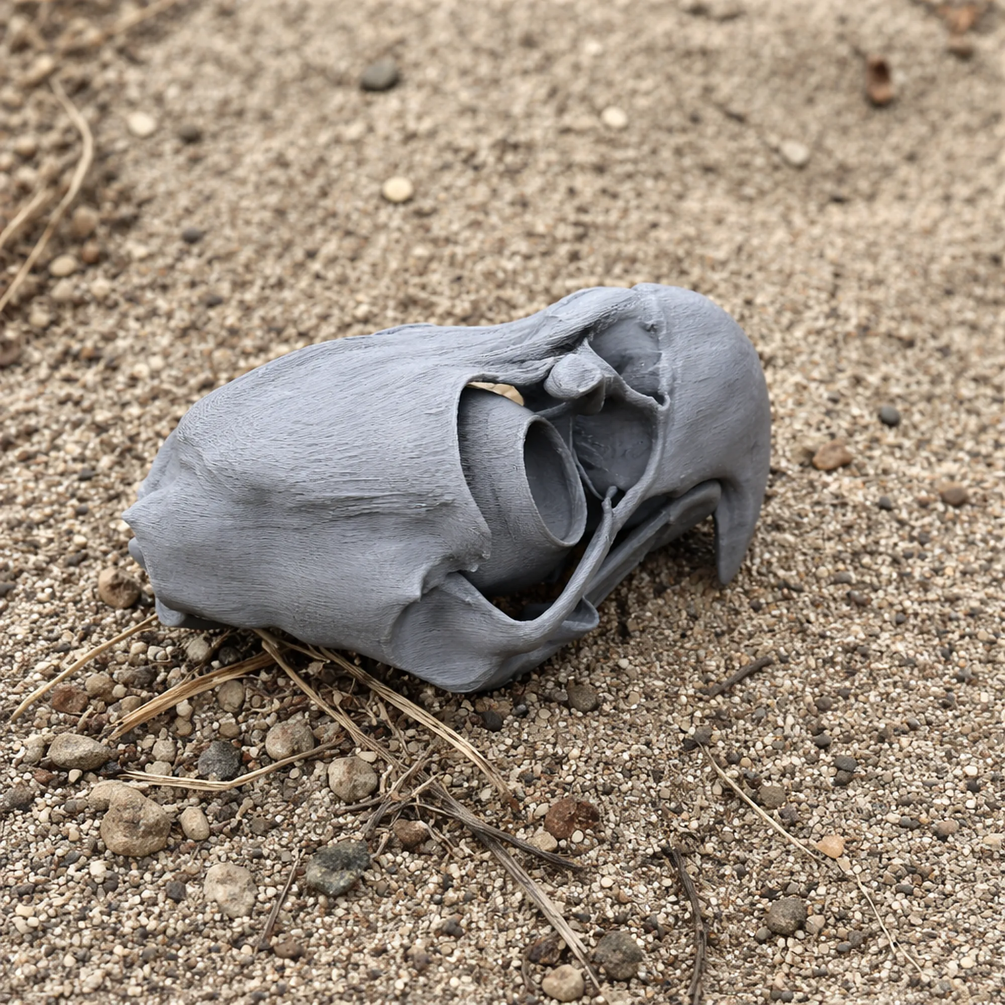Eagle Skull 3D Model .c4d .max .obj .3ds .fbx .stl .blend 