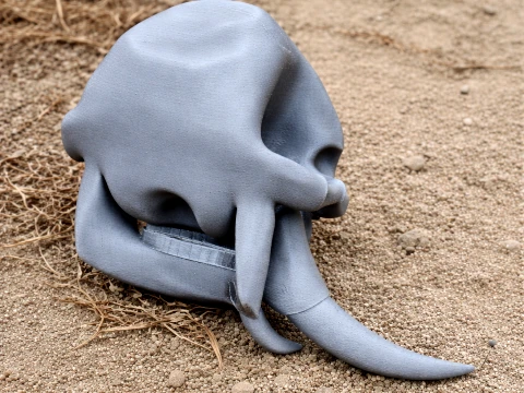Elephant Skull 3Dモデル