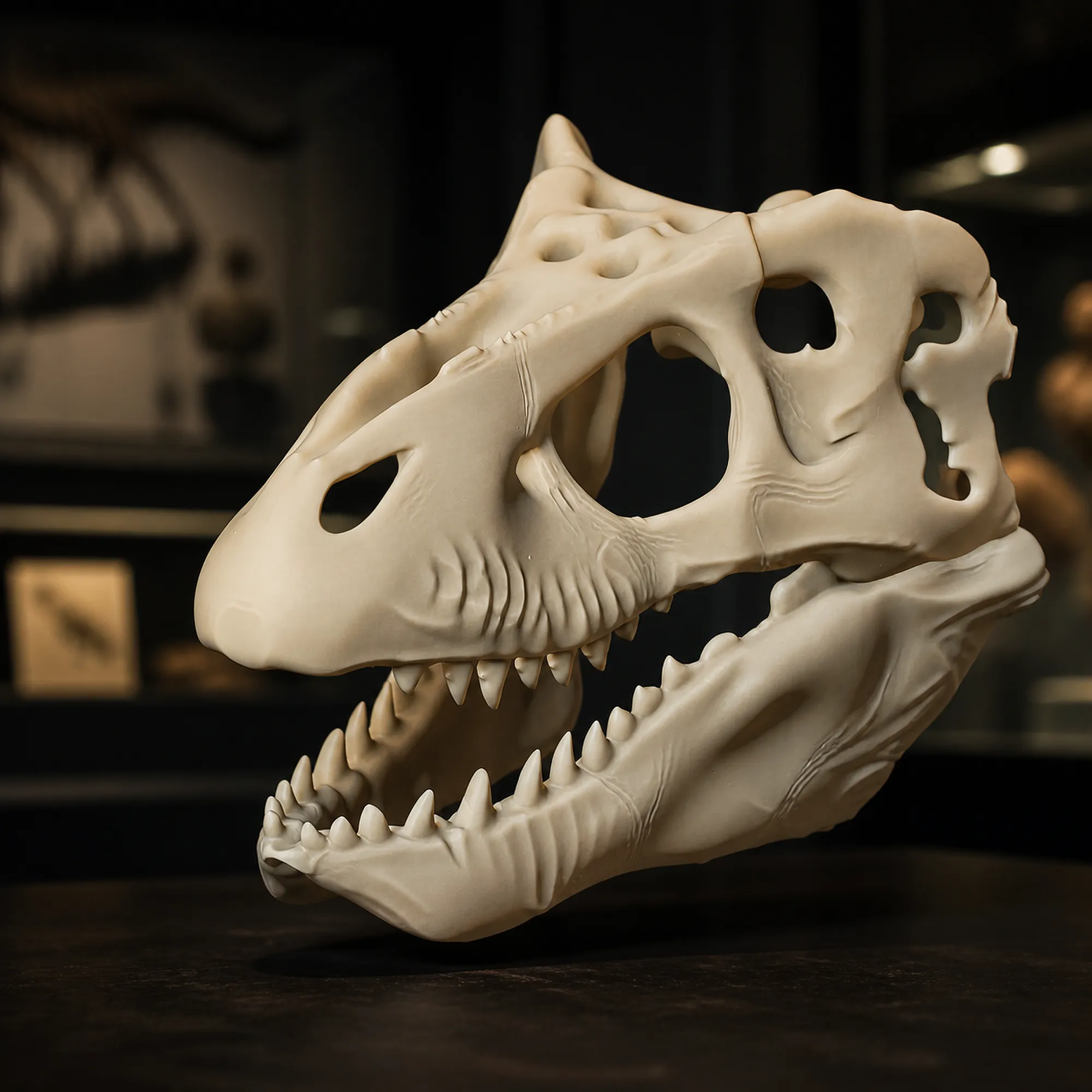 Emausaurus Skull 3D Model .c4d .max .obj .3ds .fbx .stl .blend 