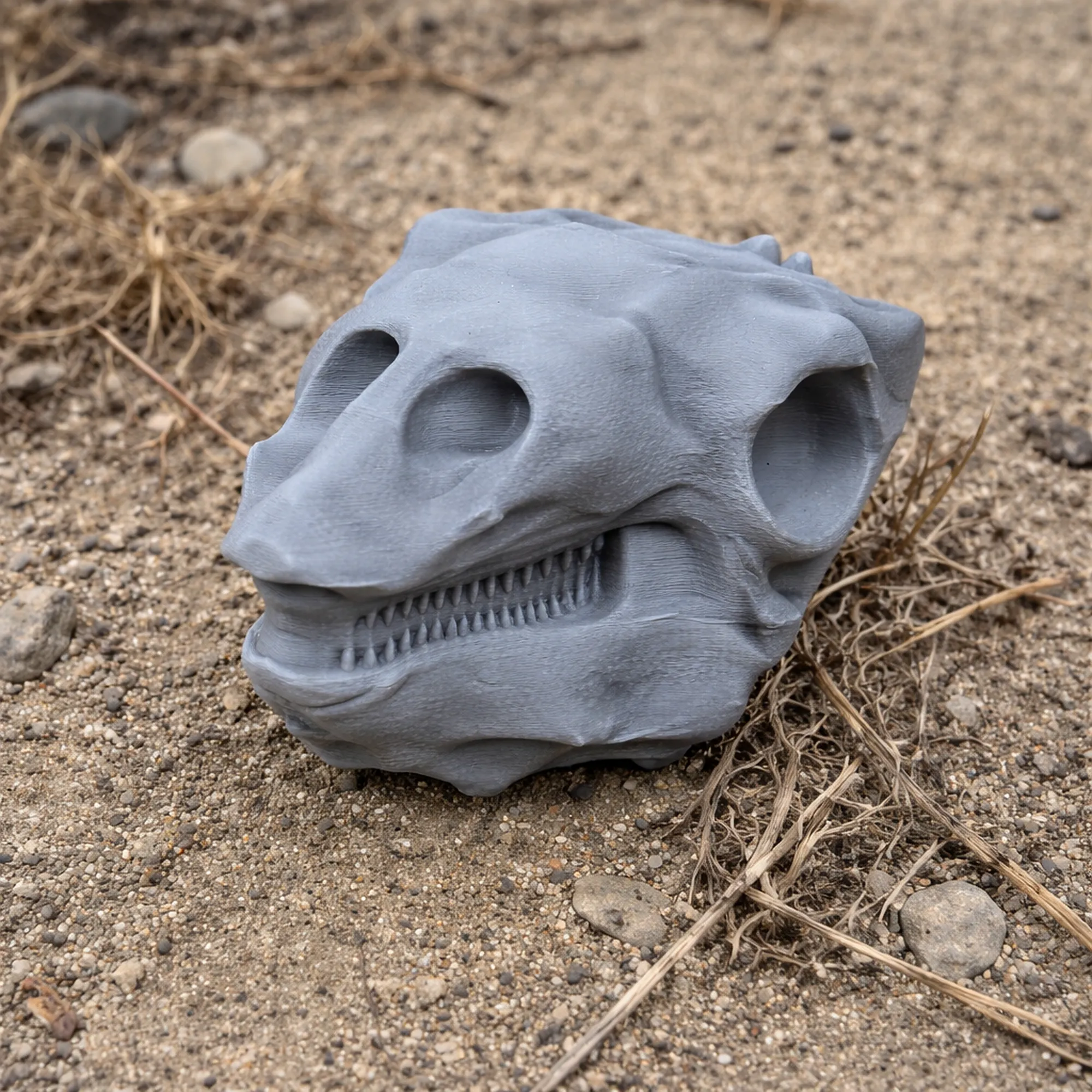 Gastonia Skull 3D Model .c4d .max .obj .3ds .fbx .stl .blend 