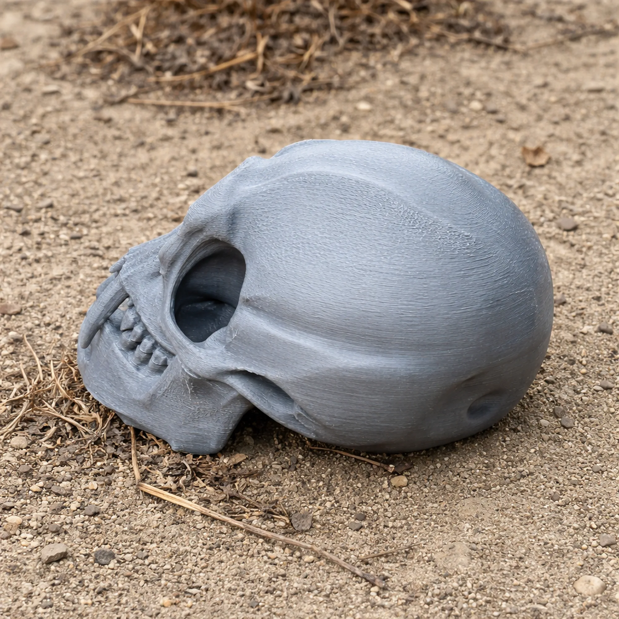 Gibbon Skull 3D Model .c4d .max .obj .3ds .fbx .stl .blend