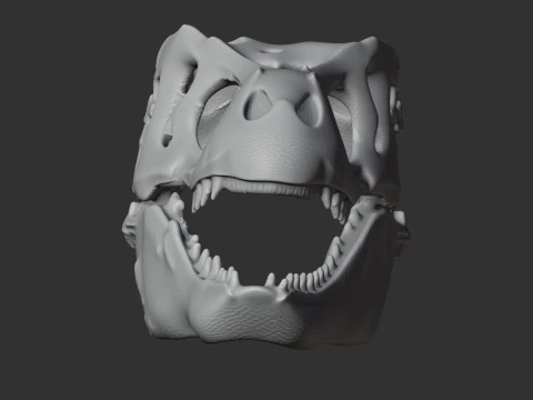 Gongxianosaurus fossil Skull 3D Model