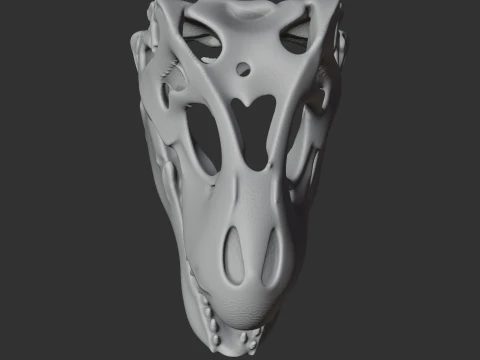 Gongxianosaurus fossil Skull 3D Model