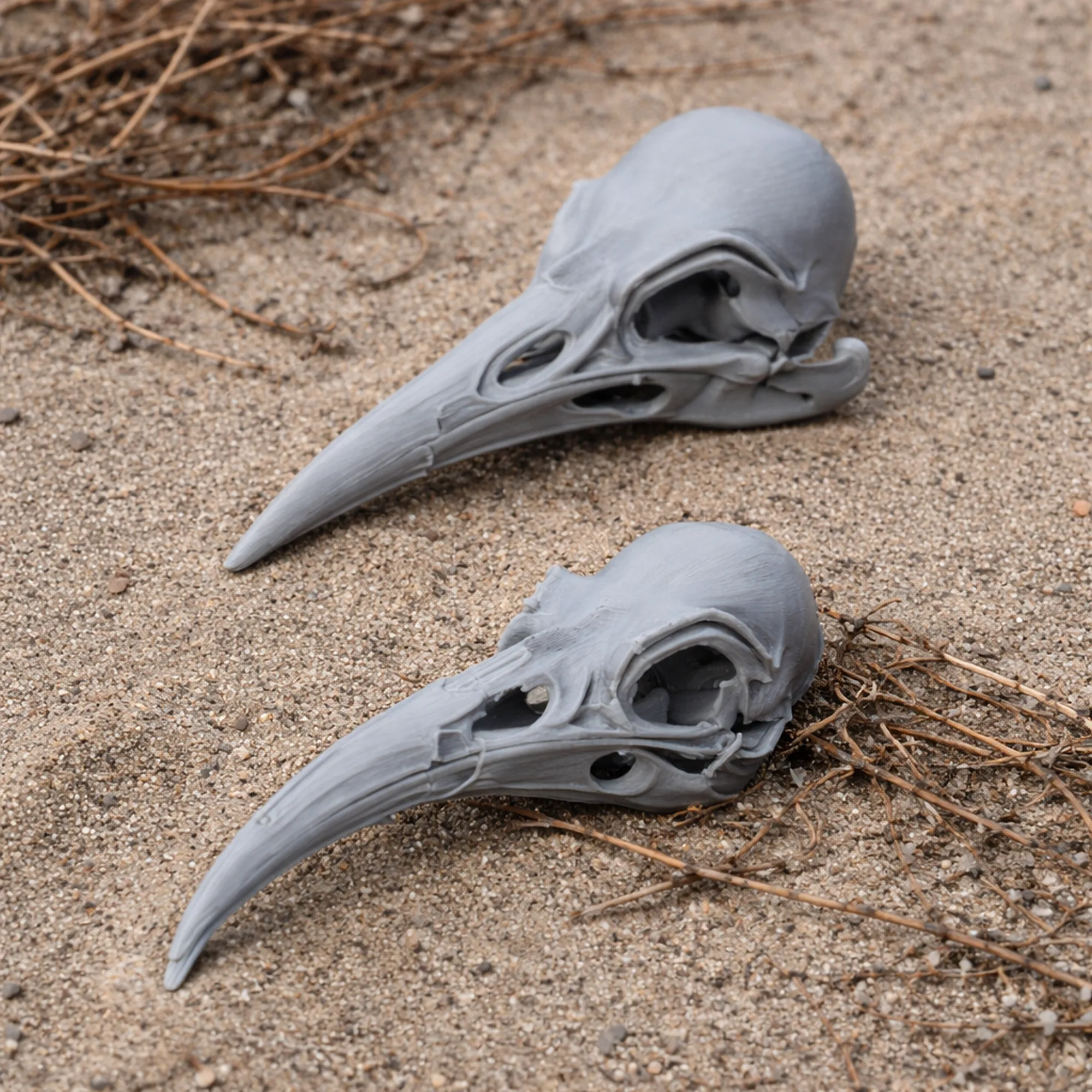 Huia Skull 3D Model .c4d .max .obj .3ds .fbx .stl .blend 