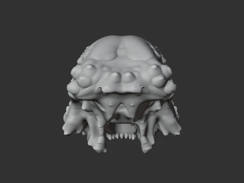 Aachenosaurus Skull 3D Model