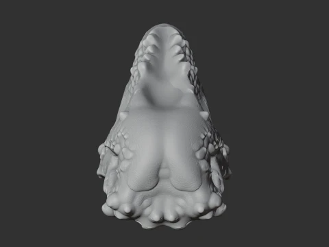 Aachenosaurus Skull 3D Model