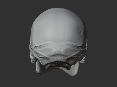 Aristosuchus Skull 3D Model