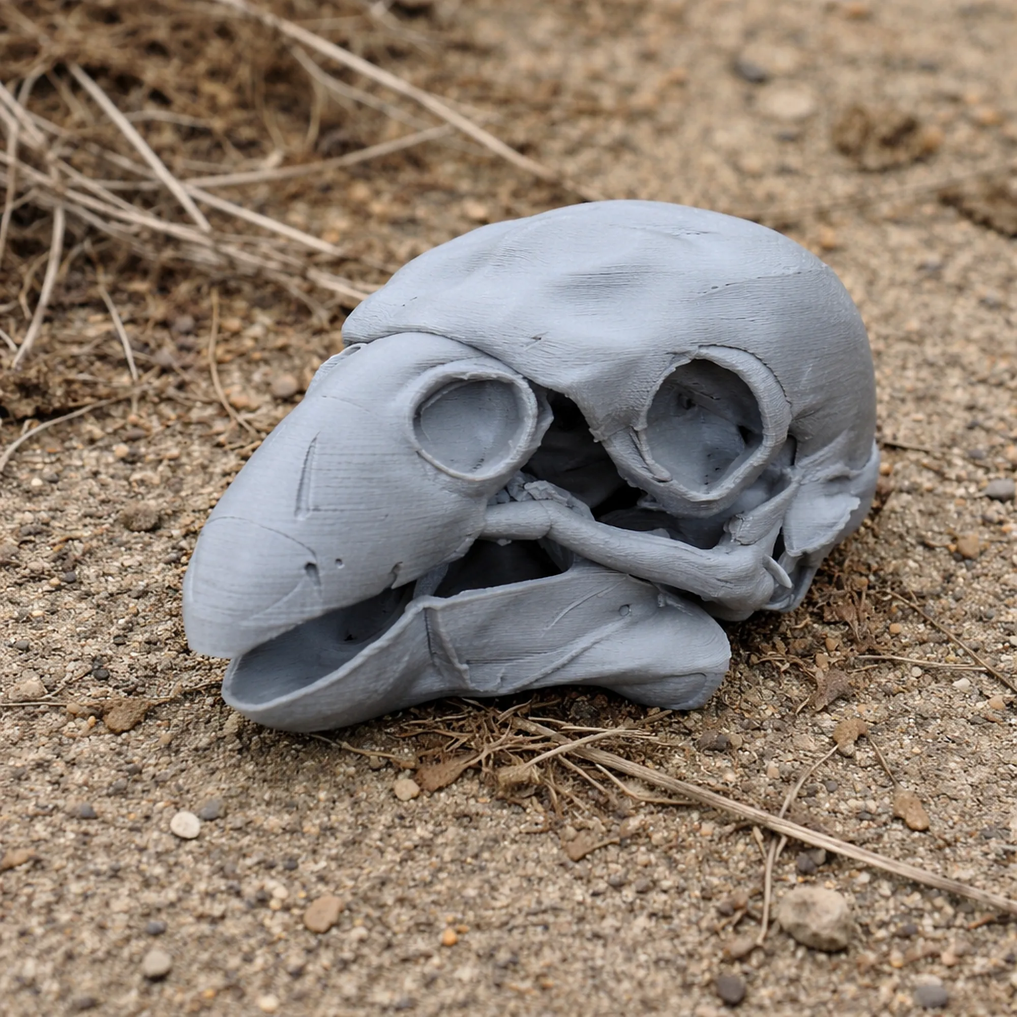 Kaka Skull 3D Model .c4d .max .obj .3ds .fbx .stl .blend