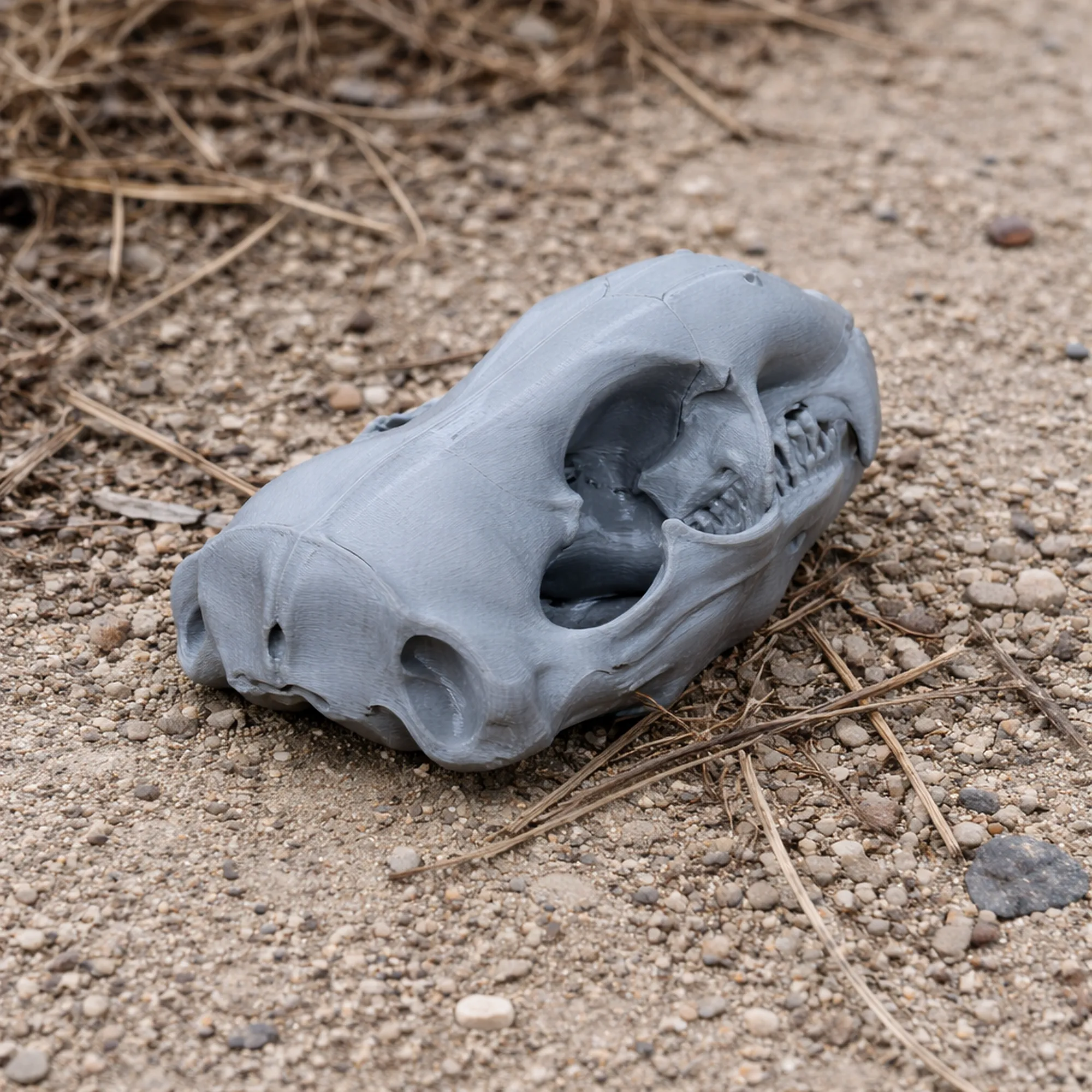 Leopard Seal Skull 3D Model .c4d .max .obj .3ds .fbx .stl .blend 