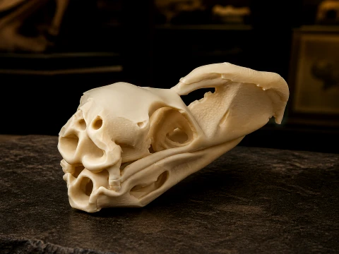 Llallawavis scagliai Skull 3D Model