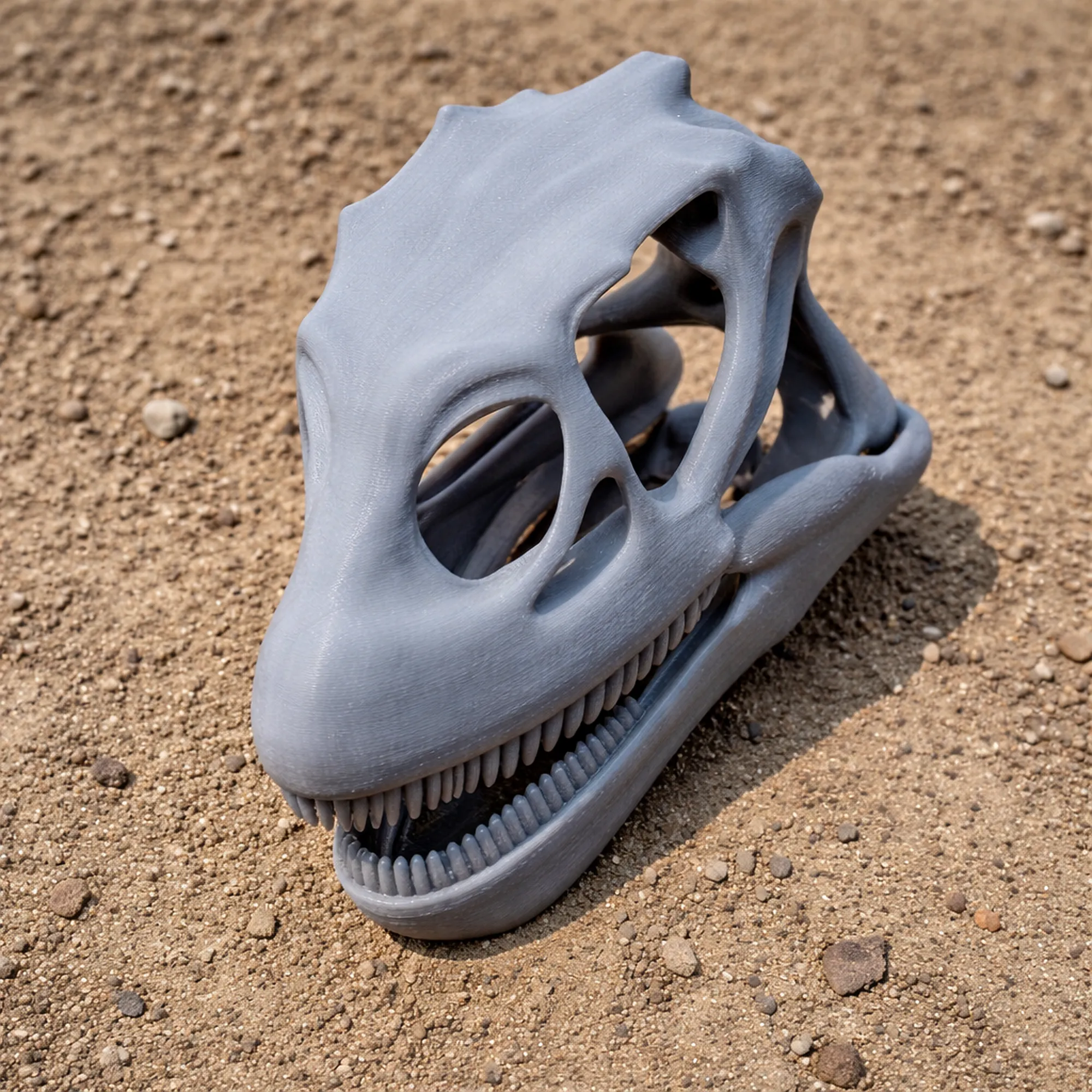 Mamenchisaurus Skull 3D Model .c4d .max .obj .3ds .fbx .stl .blend 