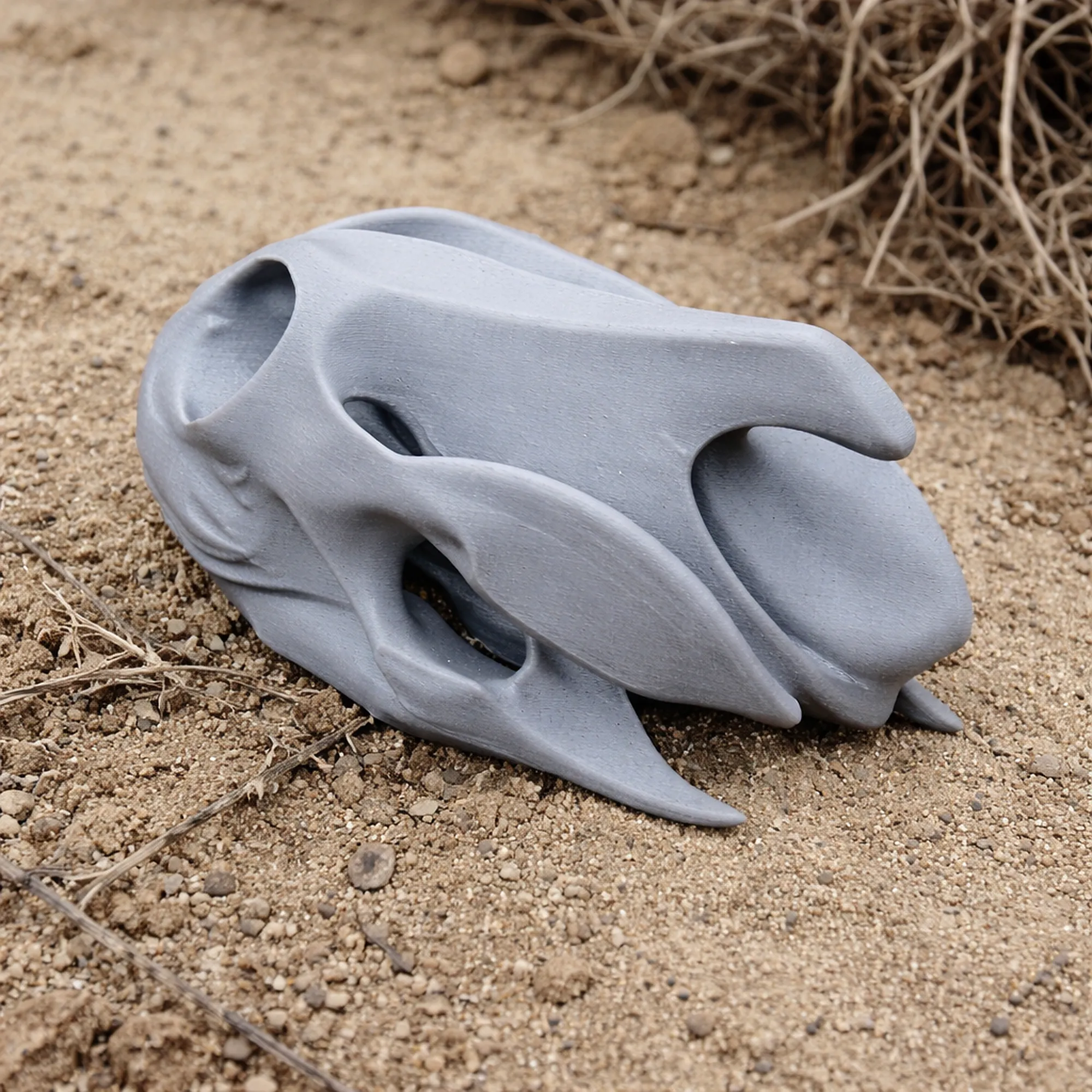 Map Turtle Skull 3D Model .c4d .max .obj .3ds .fbx .stl .blend 