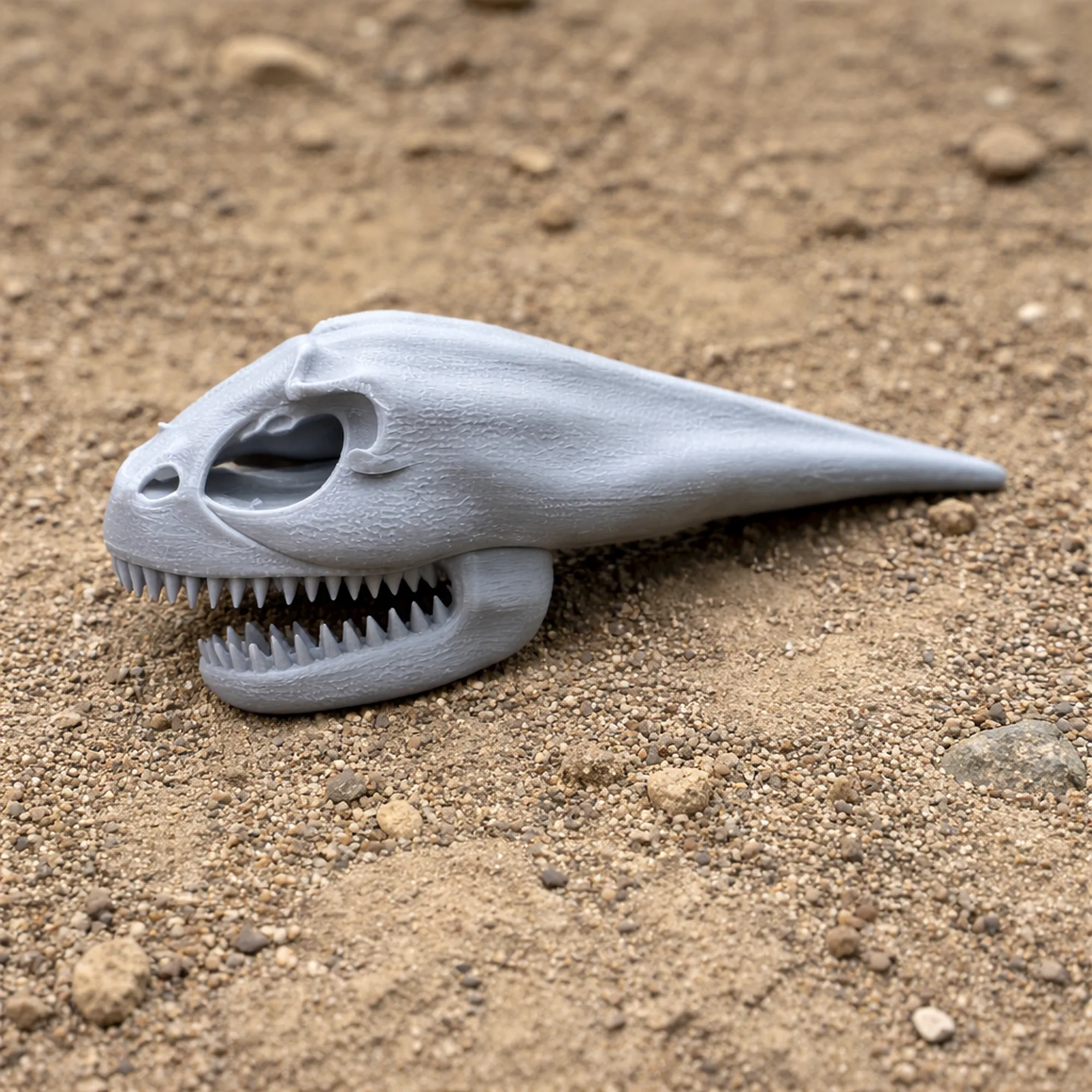 Maraapunisaurus Skull 3D Model .c4d .max .obj .3ds .fbx .stl .blend 