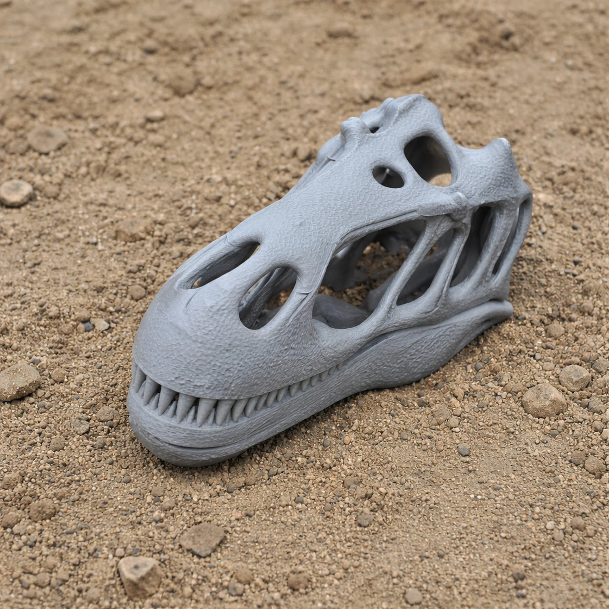 Megalosaurus Skull 3D Model .c4d .max .obj .3ds .fbx .stl .blend 